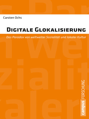 cover image of Digitale Glokalisierung